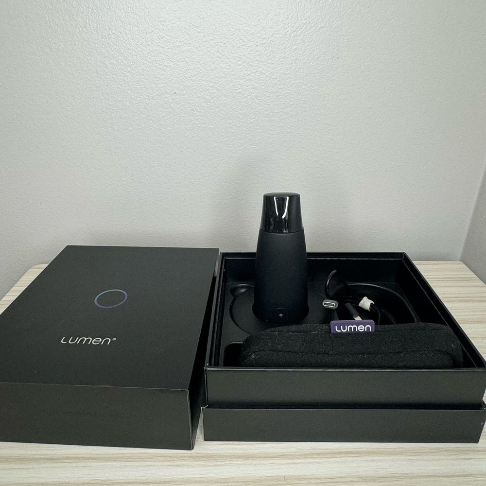 Lumen Metabolism Monitoring Device Like New